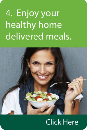 4. Enjoy your healthy home delivered meals.